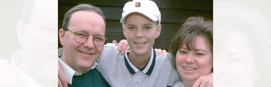 Chris Lucas Trust Chris Lucas with his parents