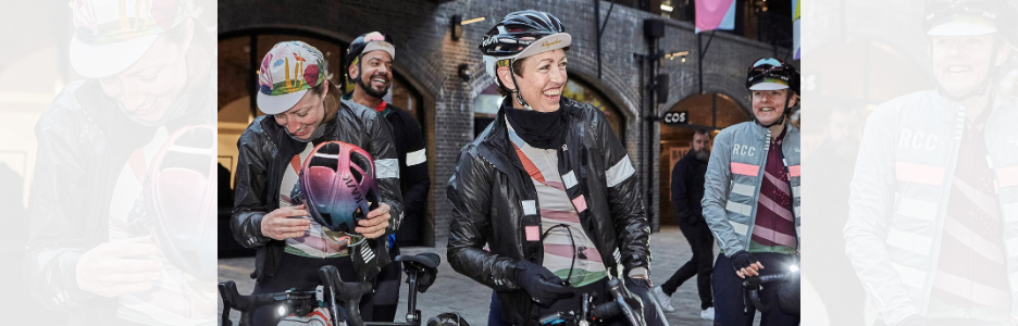 One more city Christine O’Connell with One More City cycle group