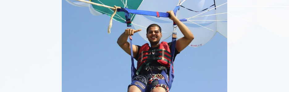 Rudy A Menon Foundation Rudy A Menon skydiving