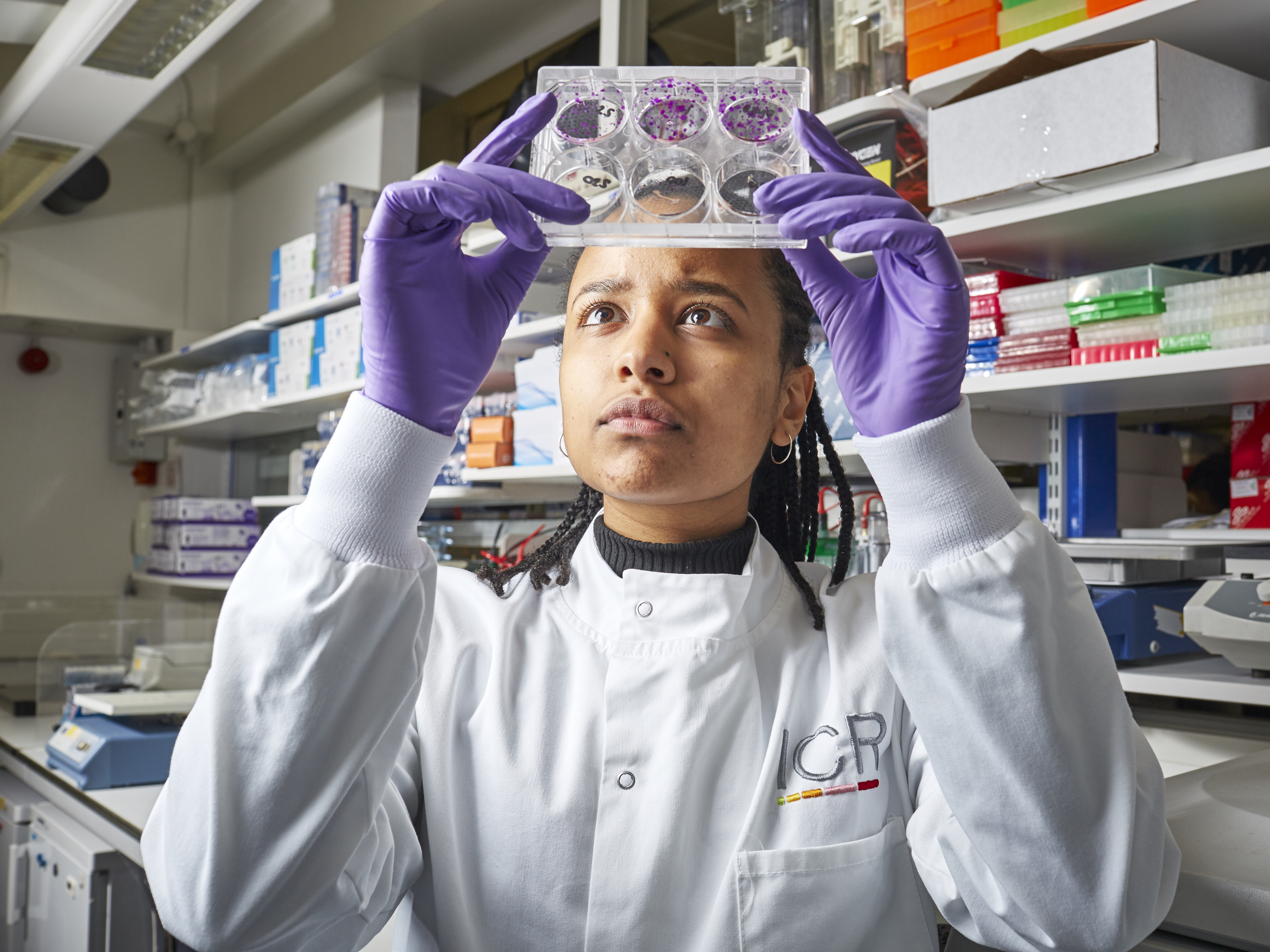191204_ICR_impact_report_2019_0840 PhD student 43