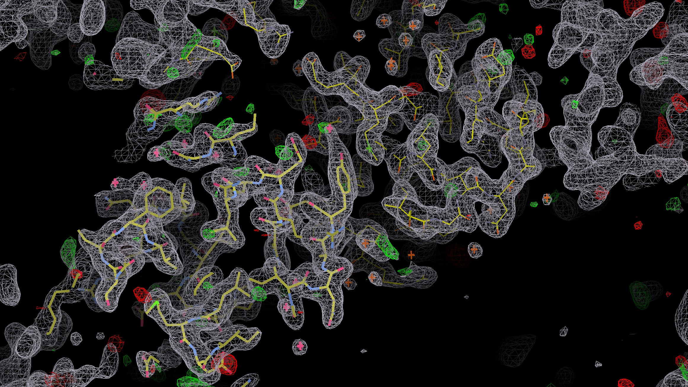 a crystal structure of a protein used for drug design a crystal structure of a protein used for drug design