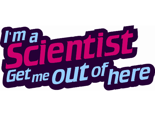 I'm a scientist: Get me out of here logo I'm a scientist: Get me out of here logo