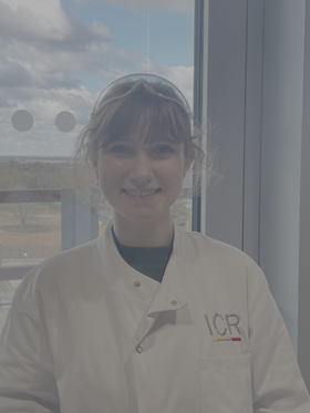 Headshot of Bryony Kennedy in a lab coat